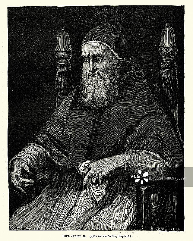教宗儒略二世图片素材