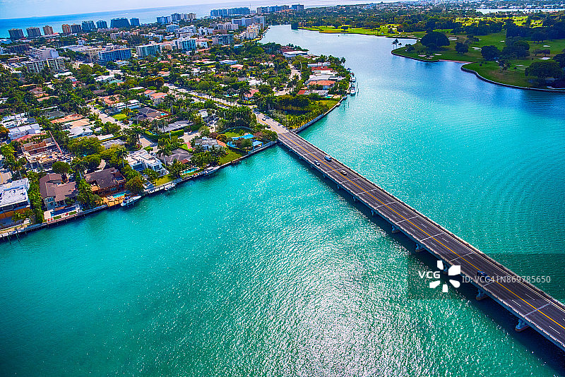 比斯坎湾大桥图片素材