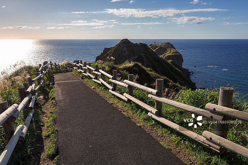 夏季神威岬图片素材