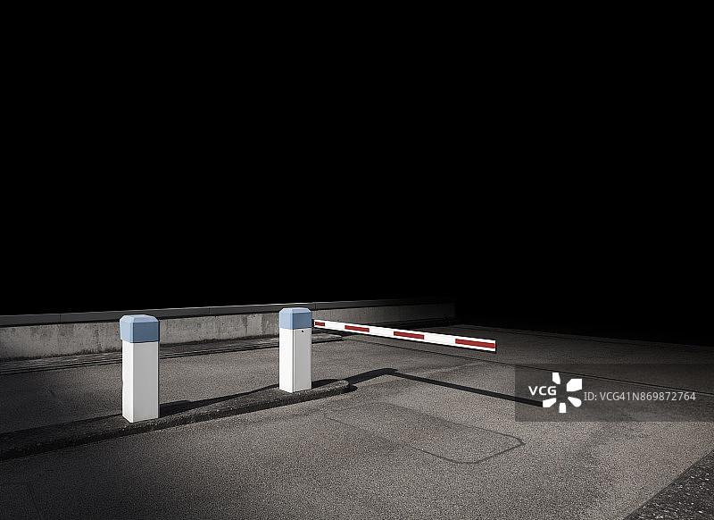 交通道闸图片素材