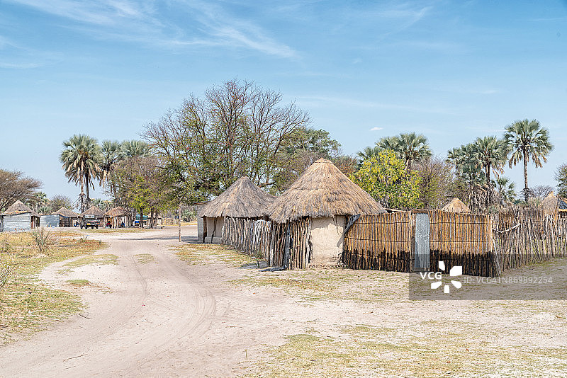 非洲泥屋图片素材