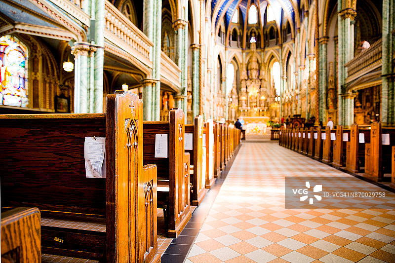 渥太华圣母院图片素材