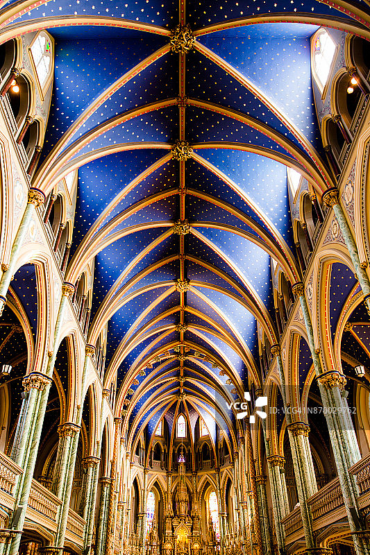 渥太华圣母院图片素材