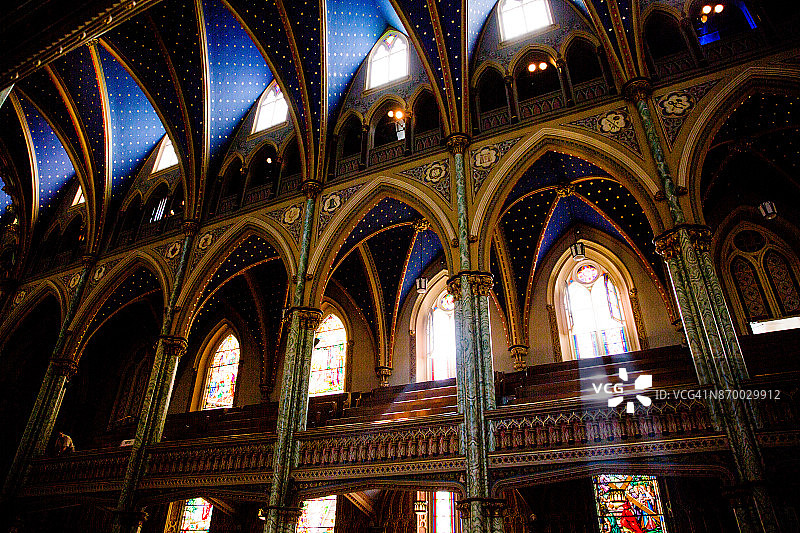 渥太华圣母院图片素材