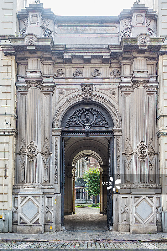 比利时安特卫普圣保罗教堂图片素材