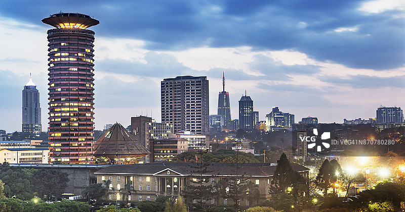 内罗毕商业区图片素材
