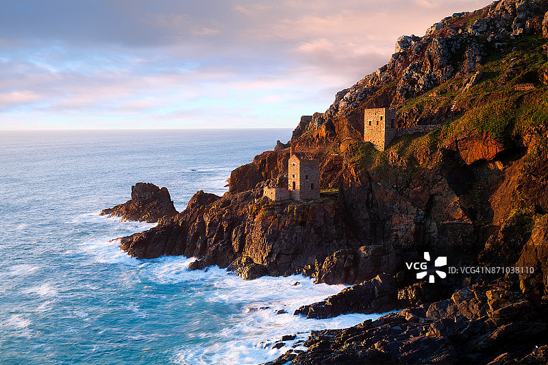 英格兰康沃尔郡的博塔拉克矿图片素材