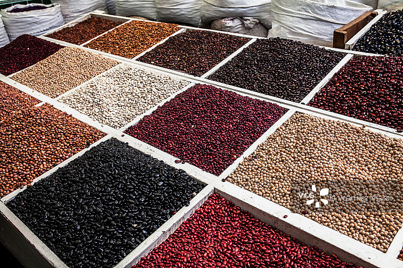 彩色豆图片素材