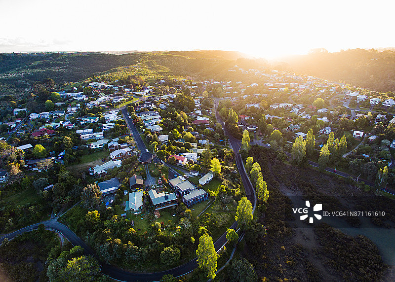 新西兰奥克兰的住宅开发项目图片素材