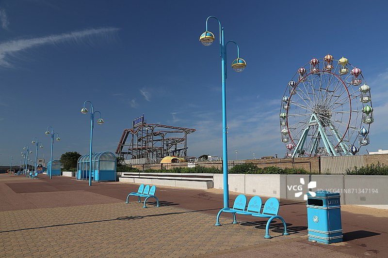 海边游乐园图片素材