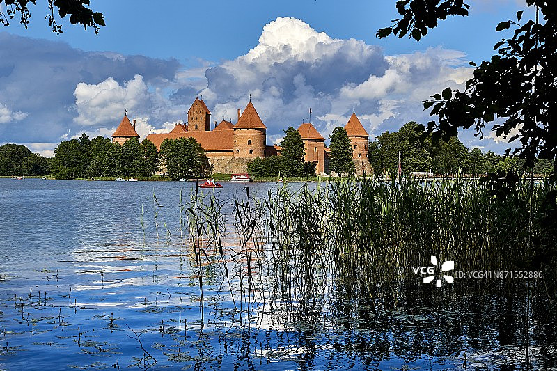 立陶宛维尔纽斯特拉凯城堡图片素材
