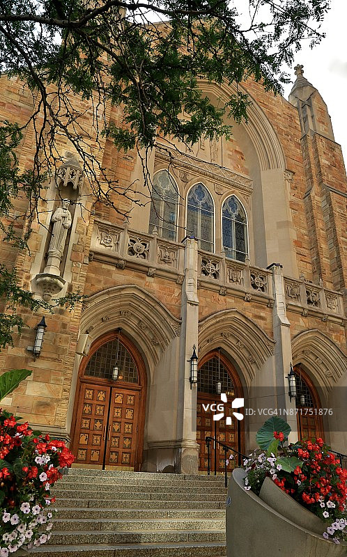 美国俄亥俄州克利夫兰圣约翰福音传教士主教座堂图片素材