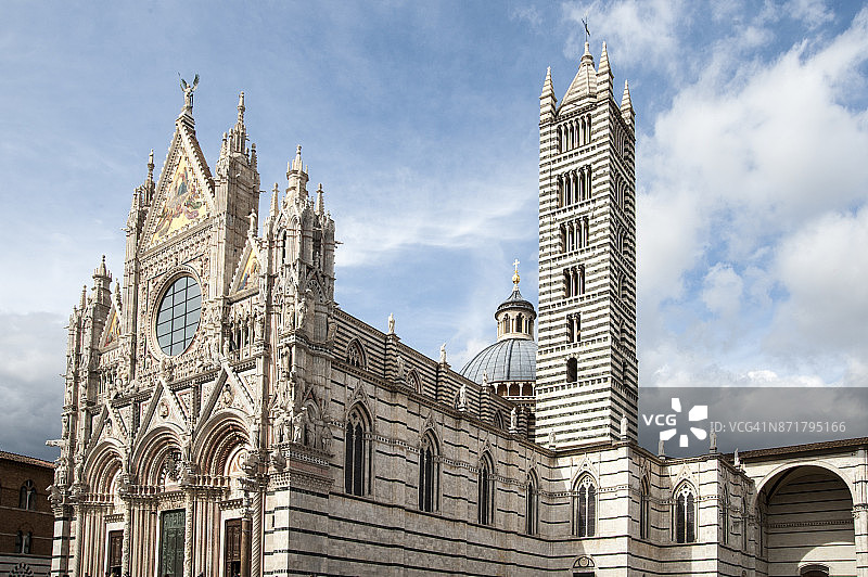 意大利锡耶纳大教堂图片素材