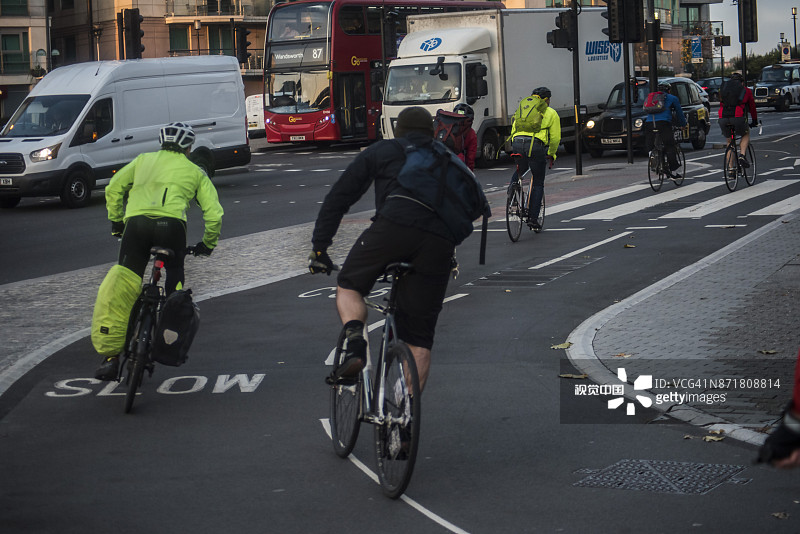通勤者图片素材