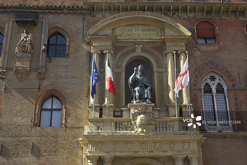 马乔雷广场上的阿库尔西奥宫图片素材