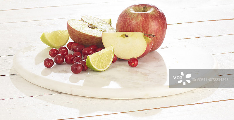 苹果蔓越莓图片素材