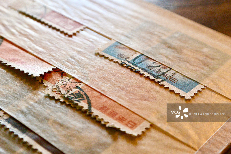 邮票收藏图片素材
