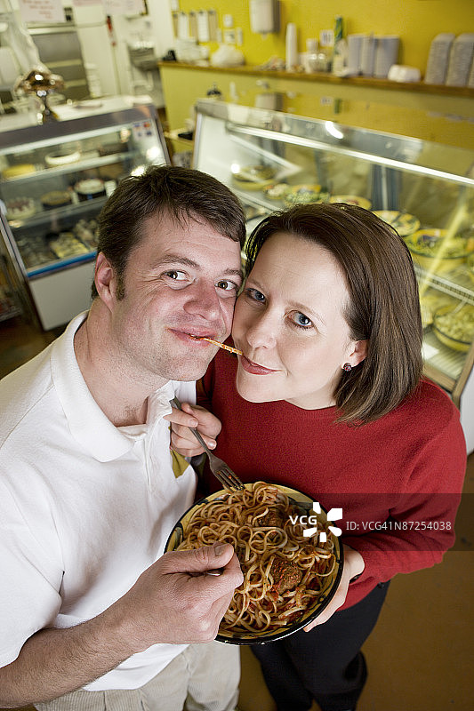熟食店主图片素材