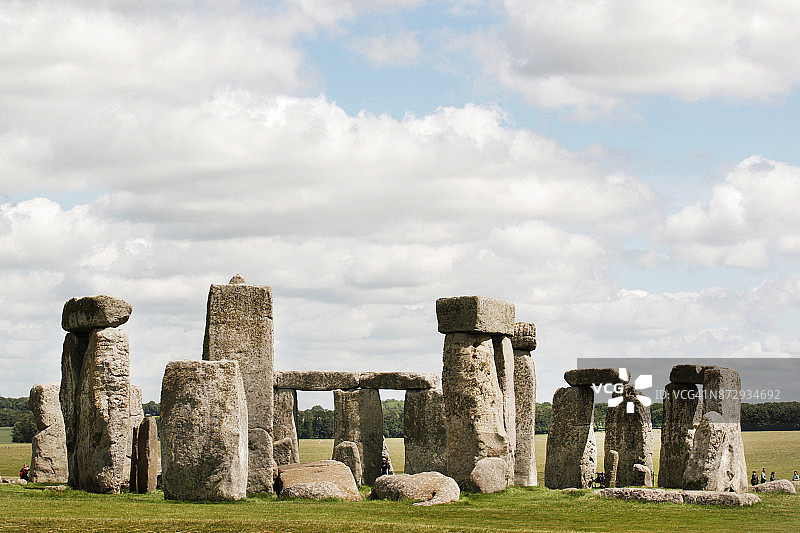 英国史前巨石阵遗址图片素材