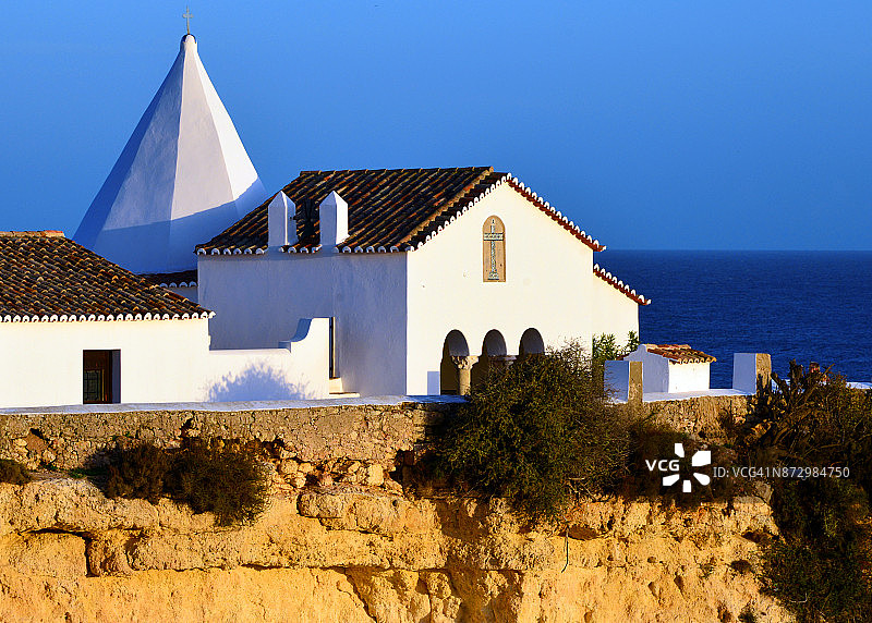 罗查圣母教堂 - 阿尔加维, 阿尔波尔奇尼奥斯, 葡萄牙图片素材