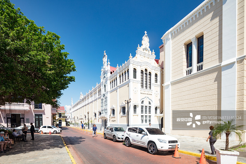 巴拿马城老城区玻利瓦尔宫图片素材
