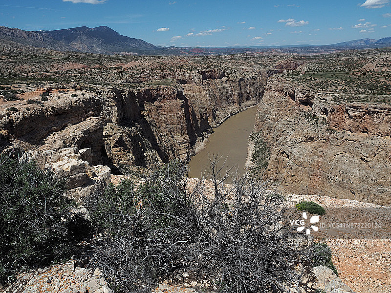 大角羊峡谷国家休闲区图片素材