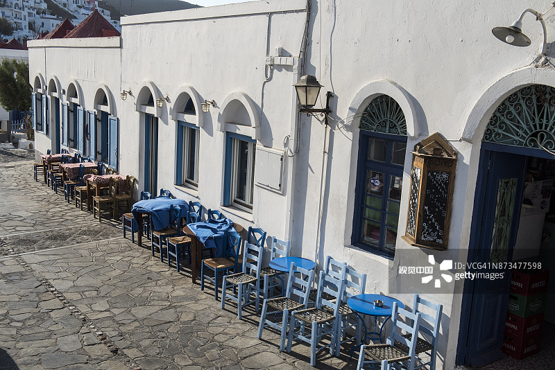 希腊小酒馆图片素材