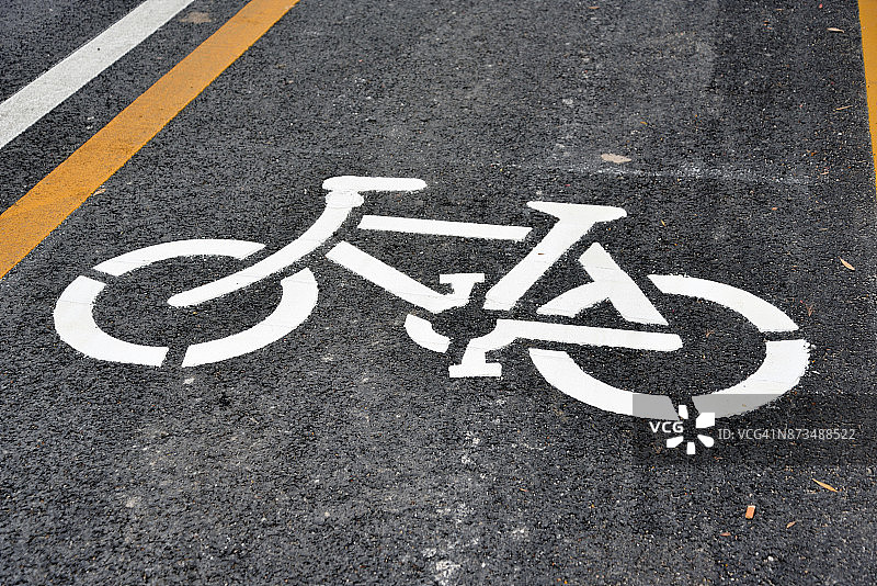 自行车道图片素材