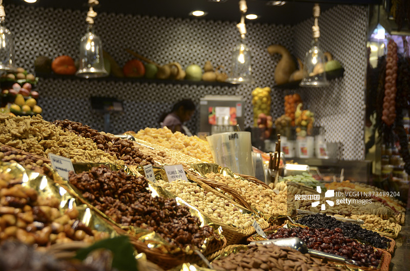 坚果和干果图片素材