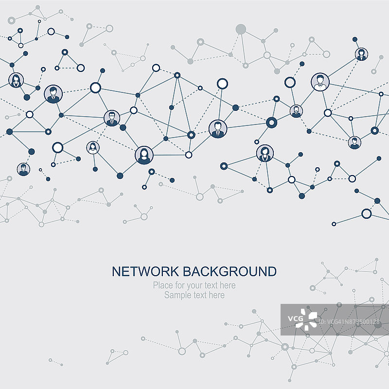 抽象网络背景图片素材