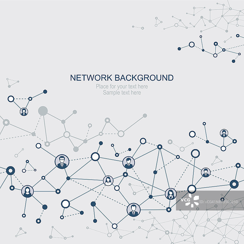 抽象网络背景图片素材