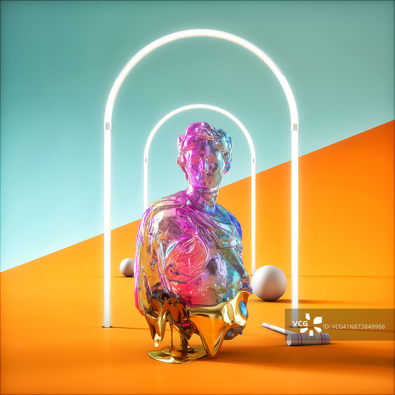 融化的炸丸子图片素材