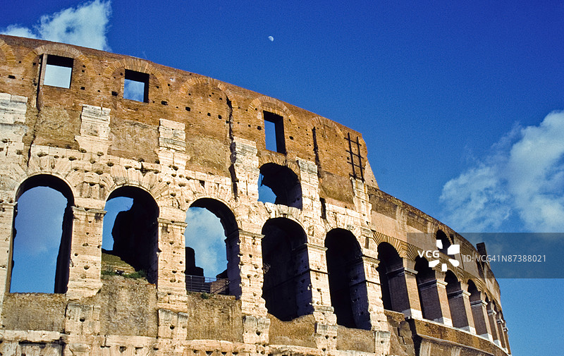 罗马斗兽场，意大利，建成于公元80年图片素材
