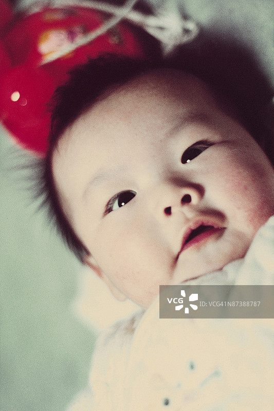 婴儿的肖像图片素材