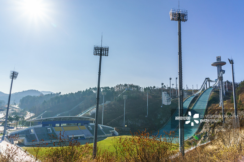 2018年平昌冬季奥运会场馆图片素材