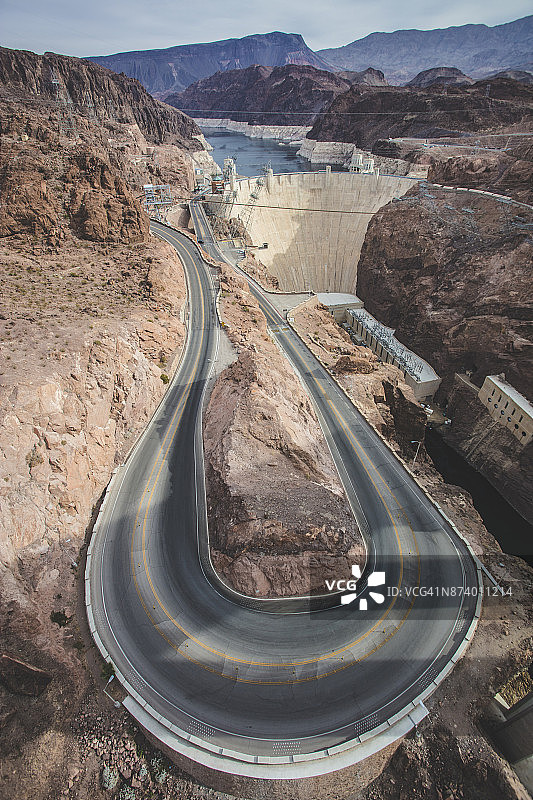 胡佛水坝图片素材