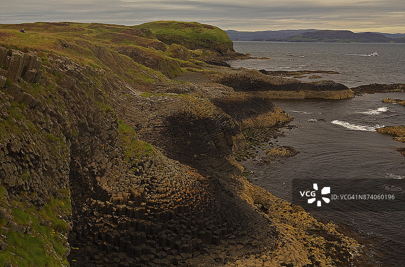 斯塔法岛，苏格兰，英国图片素材