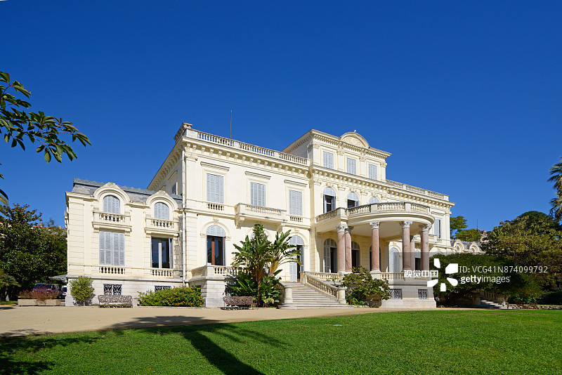 Villa Rothschild (1881) 法国戛纳蔚蓝海岸图片素材