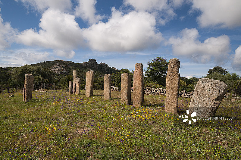 斯坦塔里石柱群图片素材
