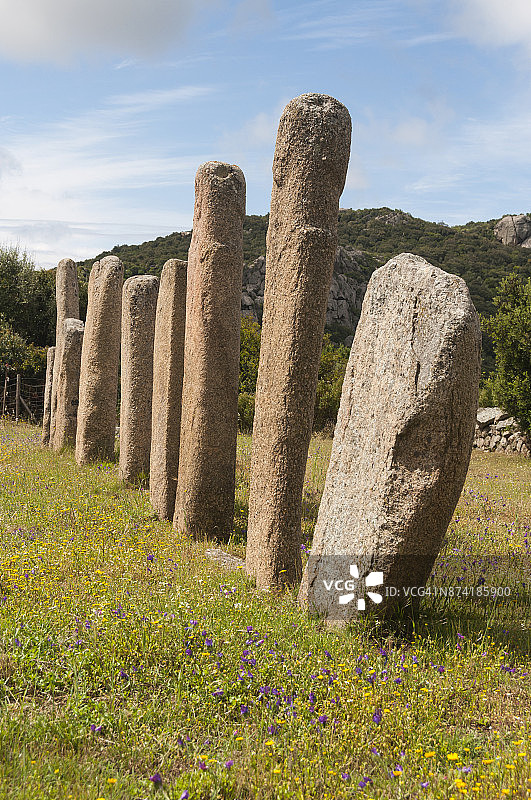 斯坦塔里石柱群图片素材