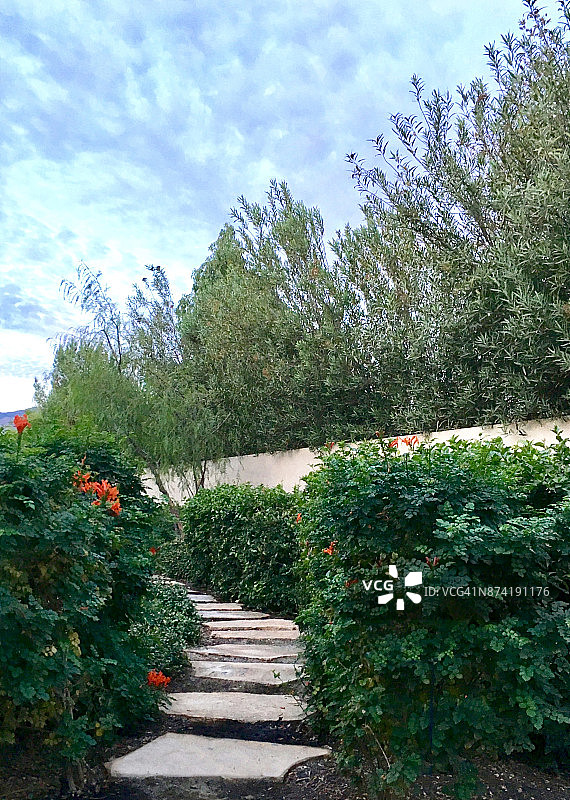 花园小径图片素材