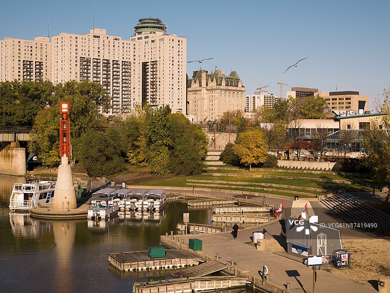温尼伯，曼尼托巴，加拿大图片素材