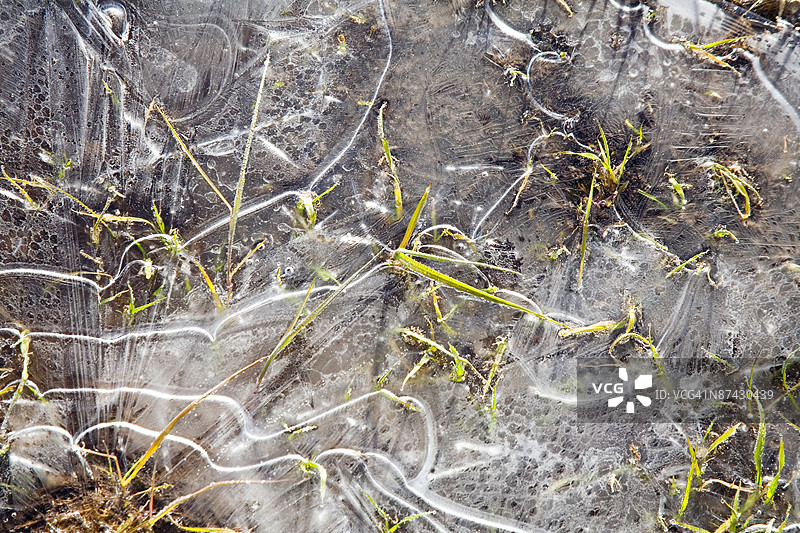 水面上的冰图片素材