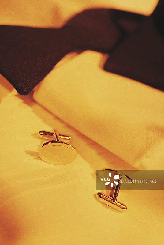 袖扣和燕尾服图片素材