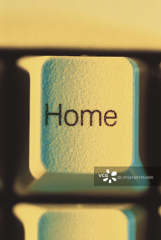 电脑键盘上的Home键图片素材
