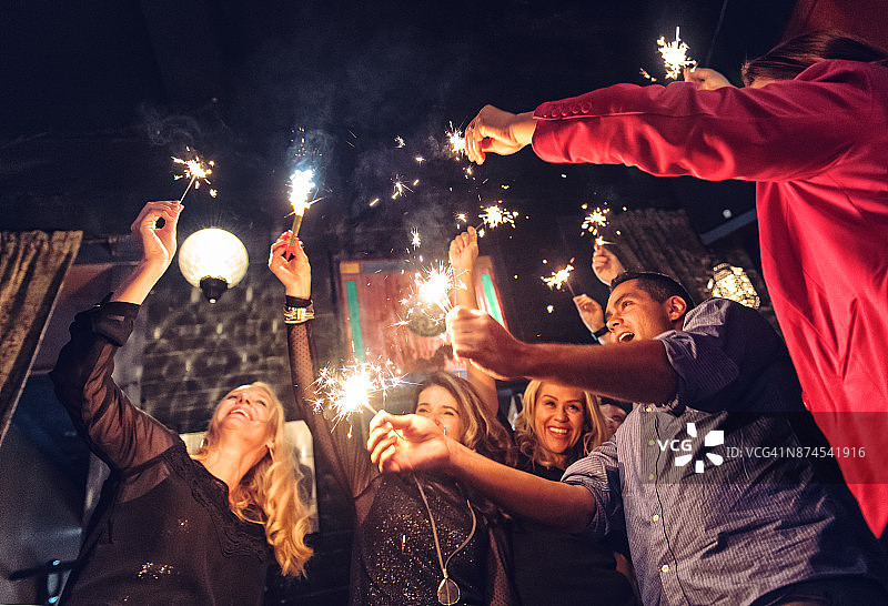 新年除夕派对图片素材