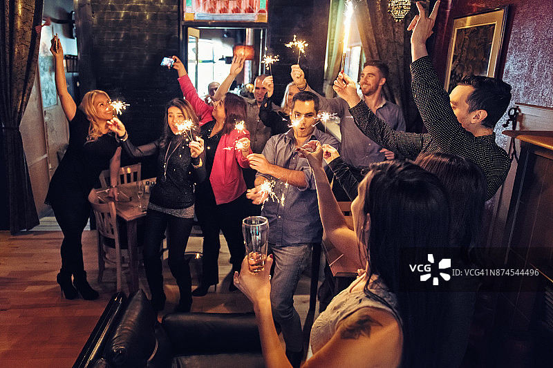 新年除夕派对图片素材