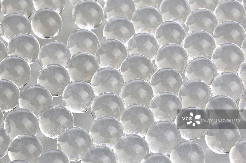 整幅膨胀聚合物球照片图片素材