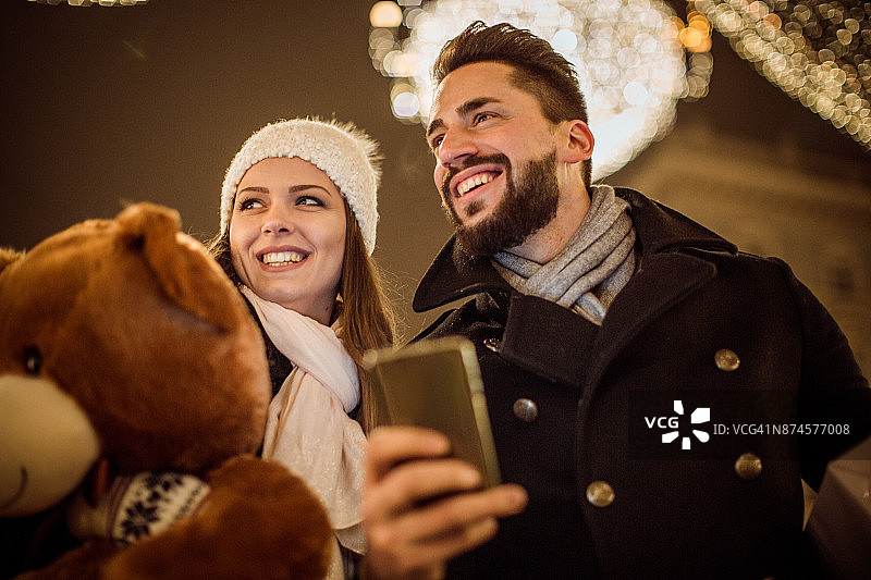 查看礼物清单图片素材