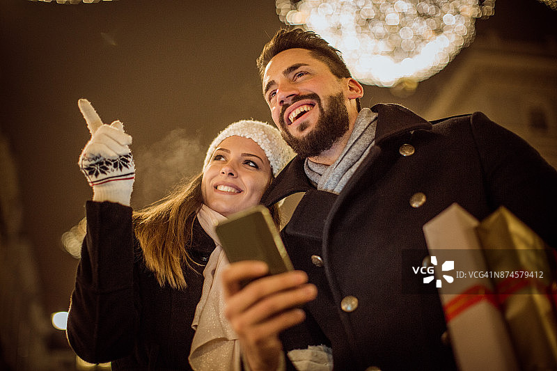 查看礼物清单图片素材